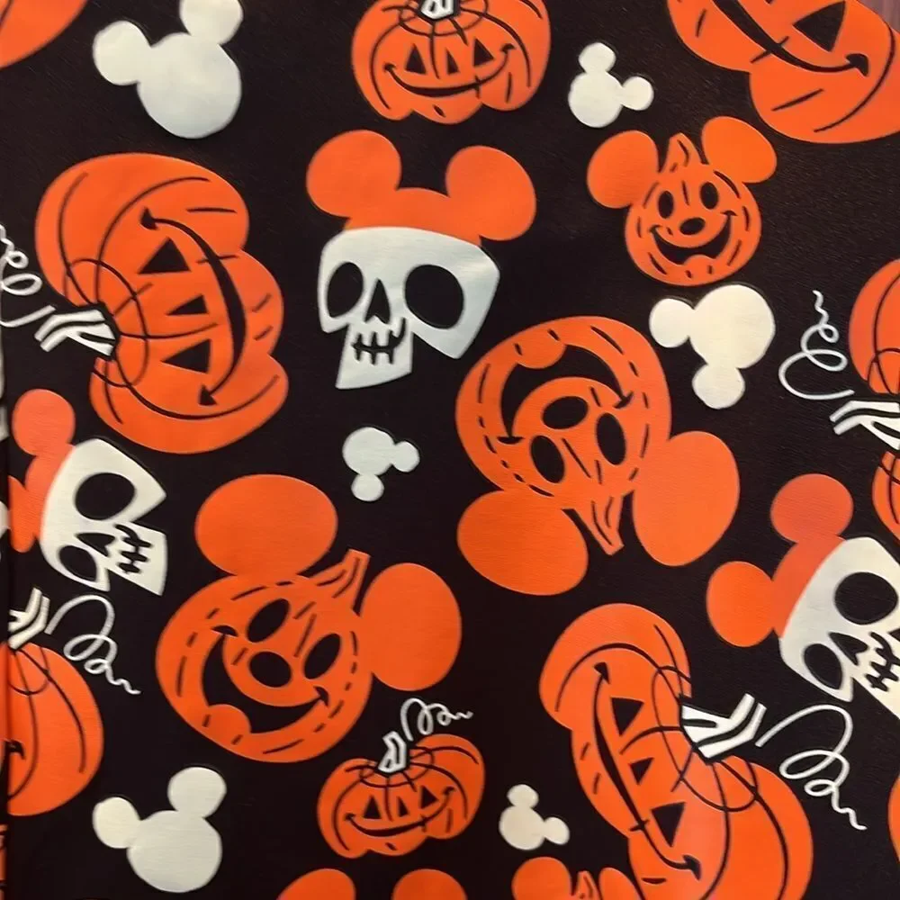 Disney Mickey Mouse Pumpkin Glow-in-the-Dark Suit Jacket Costume L/XL